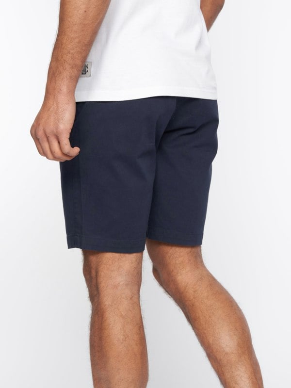 Duck and Cover Moreshore Chino Shorts Navy