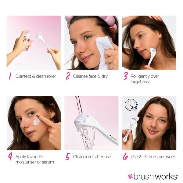 Brushworks Micro Needle Derma Roller
