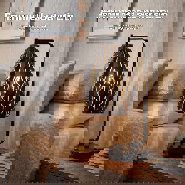 Emitto Ceiling Light Shade Pendant Metal Lampshade Easy Fit Lightshade Geometric