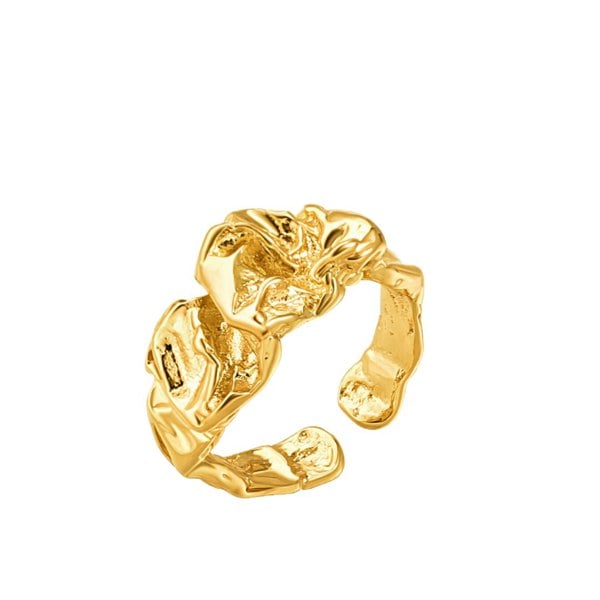 Mare De Vetro 14ct Gold The Kai Ring