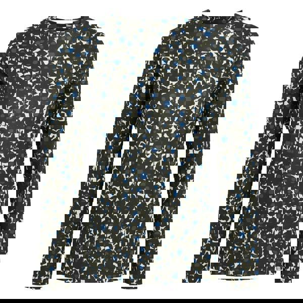 Regatta Womens/Ladies Orla Kiely Printed Long-Sleeved T-Shirt - Berry Bubble Blue - 