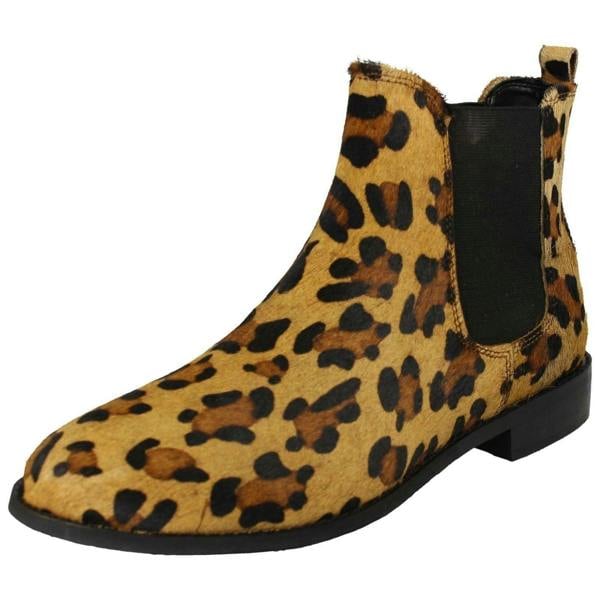 Leather Collection Ladies Leather Collection Chelsea Ankle Boots