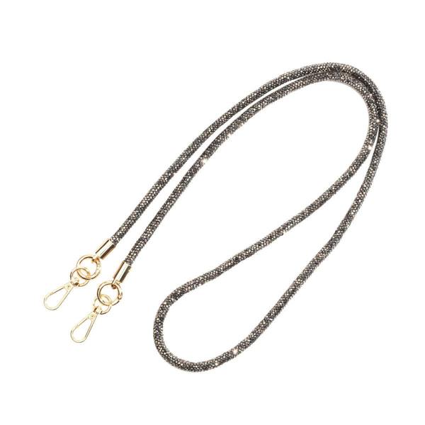 Elie Beaumont Lanyard - Diamante Black