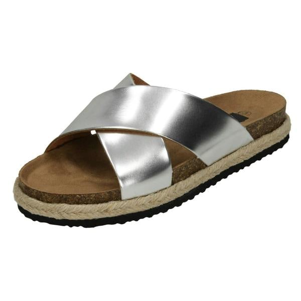 Down to Earth Ladies Down To Earth X Strap Mules
