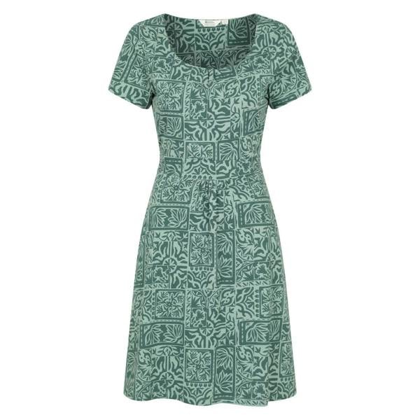 Mountain Warehouse Womens/Ladies Orchid Patterned UV Dress - Bright Green - 