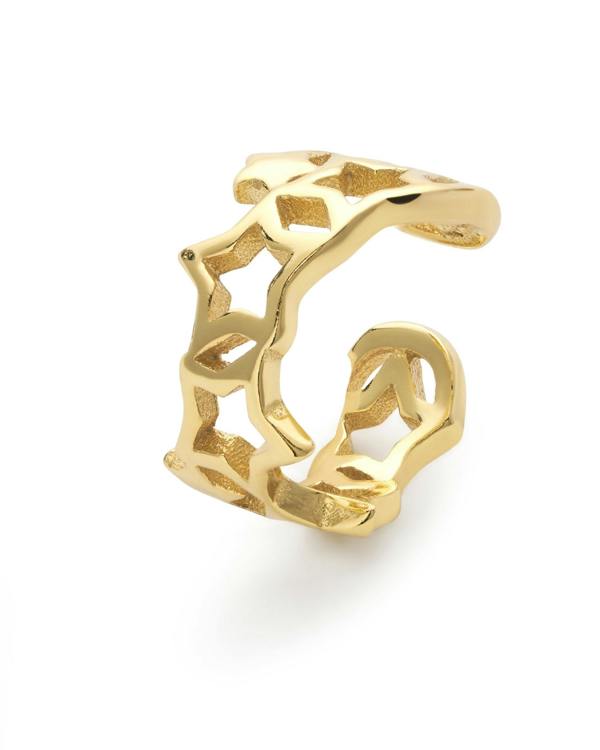 Star Ear Cuff - No Piercing Necessary - Earrings - Elk & Bloom
