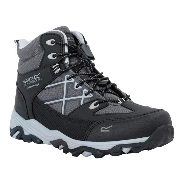 Regatta Childrens/Kids Samaris III Walking Boots - Black/Light Steel - 