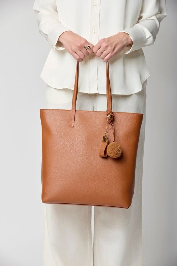 Juliana Shopper Bag  Leather Brown