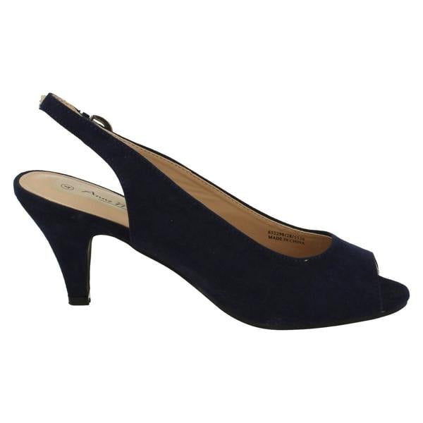 Anne Michelle Ladies Anne Michelle Peep Toe Sling back Heels