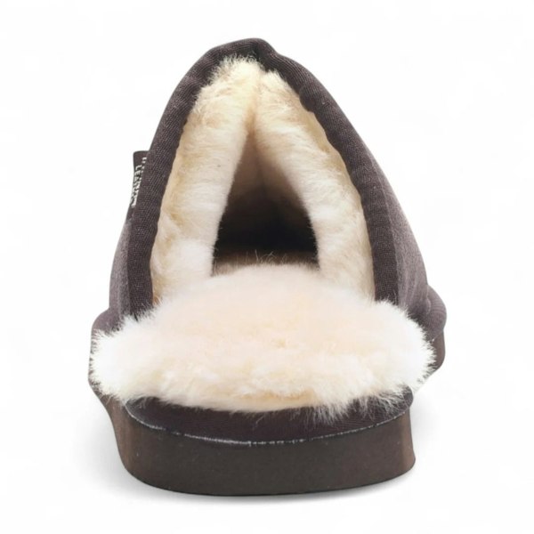 Infinity Leather Highland - Men's Genuine Sheepskin Suede Mule Slippers