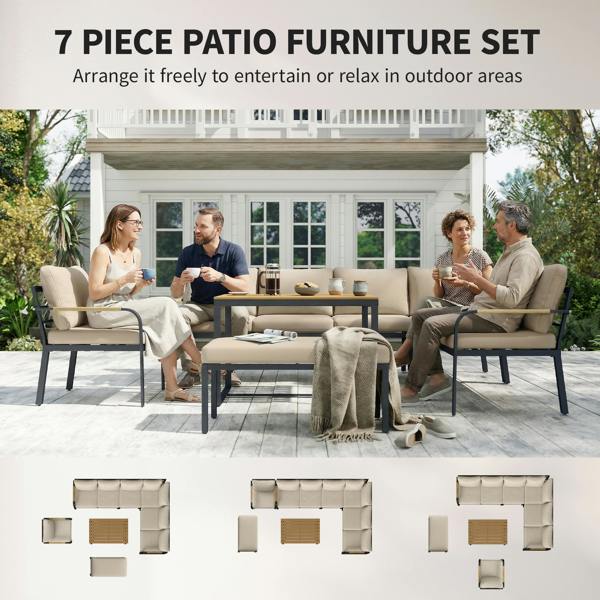 Rattan Sofa Set