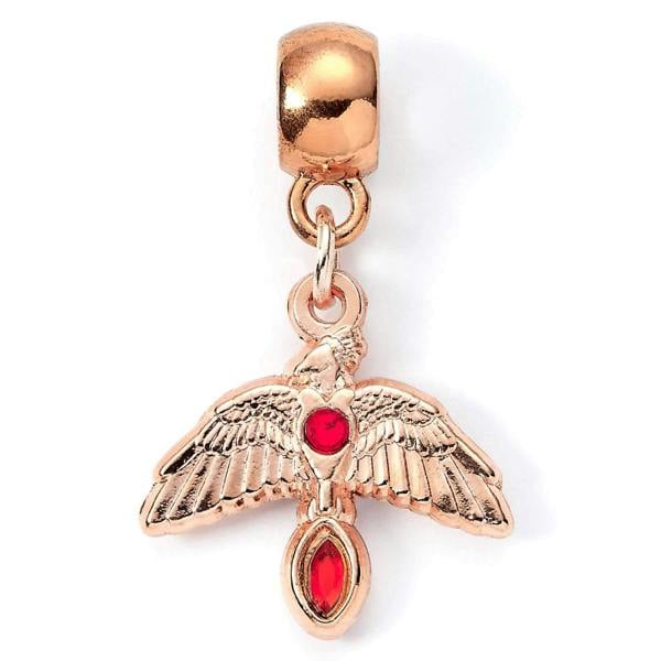 Harry Potter Fawkes Slider Charm  Rose 