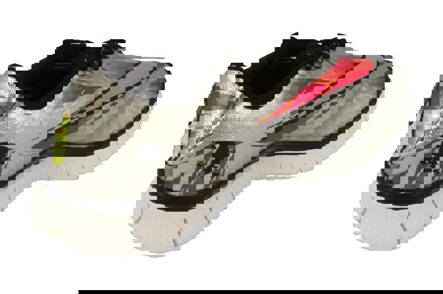 Nike Free Hypervenom GS Trainers 705390  002 - Chrome Volt Hyper Pink Metallic Gold Coin 002 - Photo 2