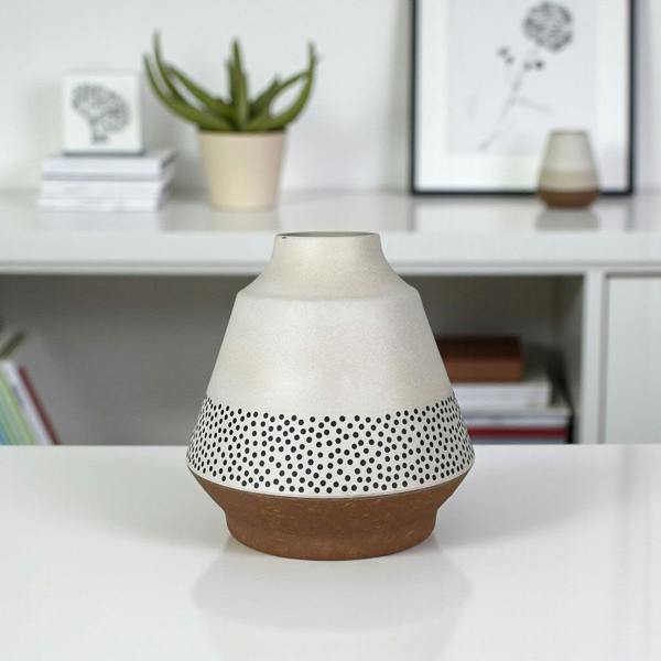 Garden Greatness Earthy Bamboo Skandi Dotty Vase