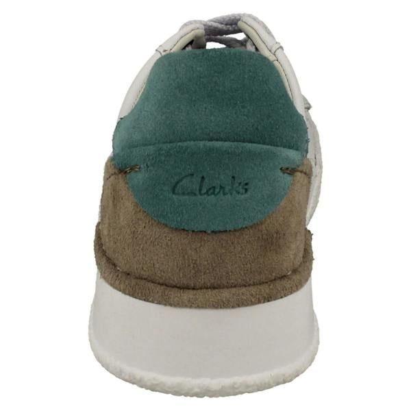 Clarks Ladies Clarks Wedge Heeled Trainers Craft Cup Lace