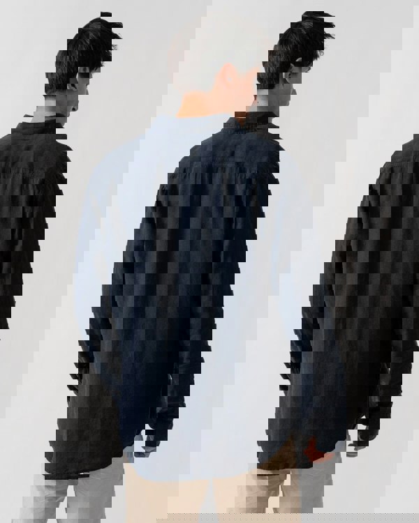 BOSS Orange Relegant 6 Mens Long Sleeve Shirt 50537381 - Dark Blue 404