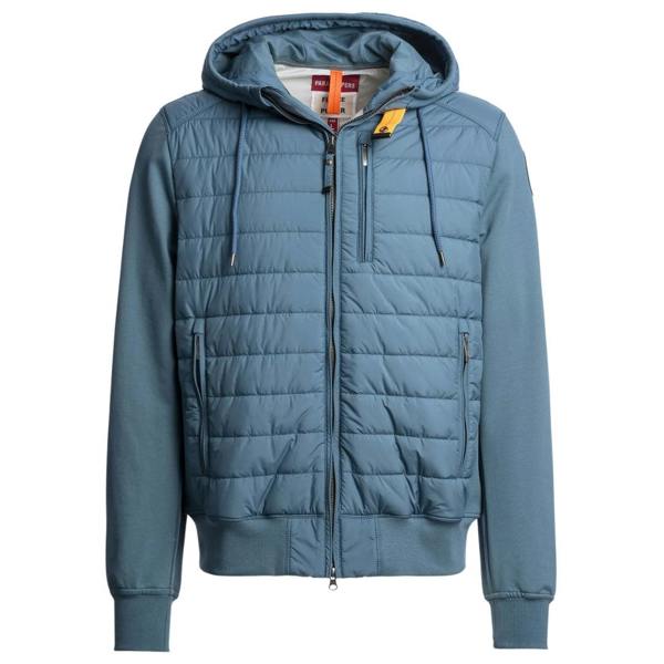 Nova Clothing Parajumpers Ivor Marine Blue Zip Up Hooded Jacket