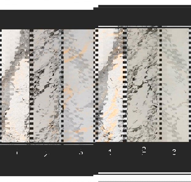 Weilai Concept Nala Dining Table With Black Legs, Sintered Stone