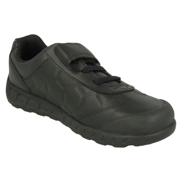 Clarks Boys Clarks Hook & Loop Fastening School Shoes Leader Pass