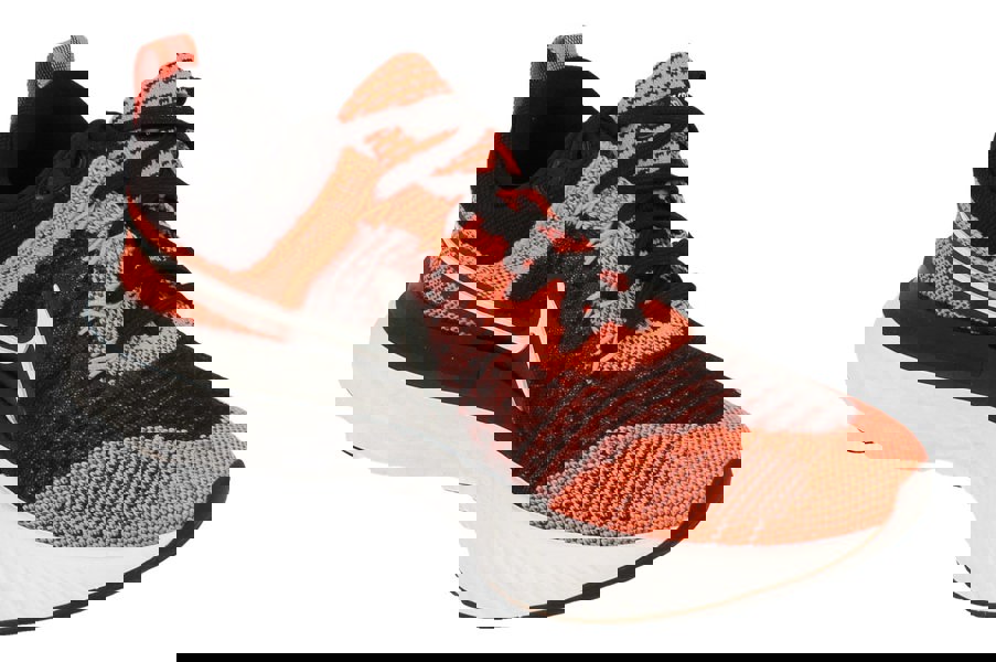 Nike Womens React Infinity Run Flyknit 2 Ct2423  800 - Bright Mango White Black 800 - Photo 3