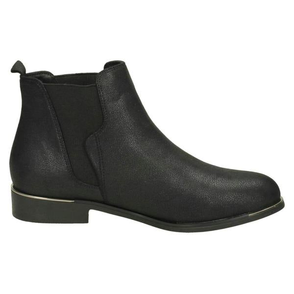 Down to Earth Ladies Down To Earth Low Heel Ankle Boots F50957