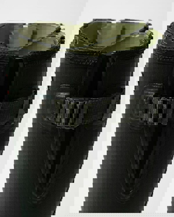 Hunter Balmoral Side Adjustable 3mm Neo Lined Tech Sole Womens Tall Boot - Dark Olive