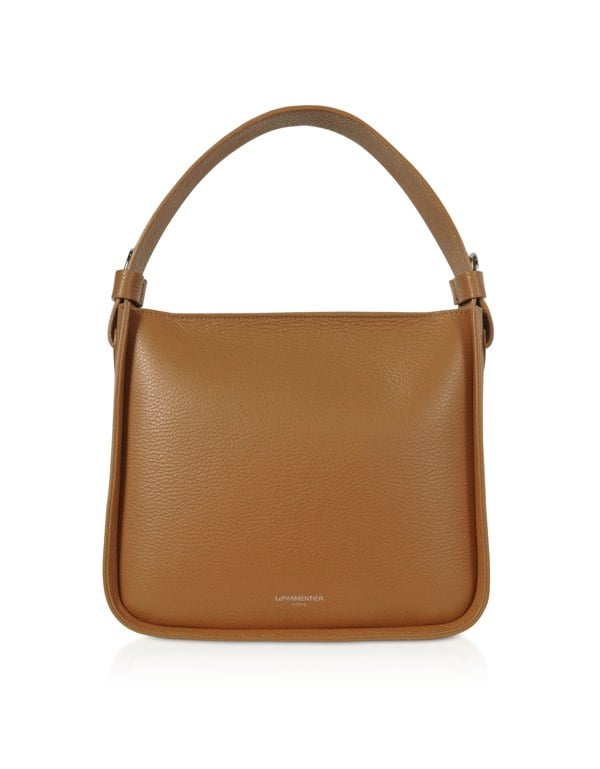 Le Parmentier Duplo Medium Top Handle Bag - Cognac