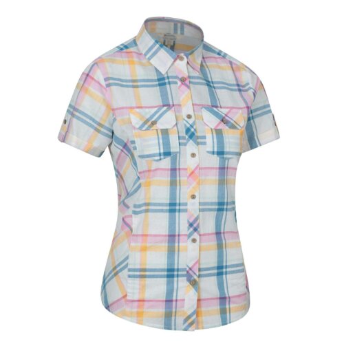 Mountain Warehouse Womens/Ladies Cotton Holiday Shirt - White - 22 UK - White - 100% Cotton