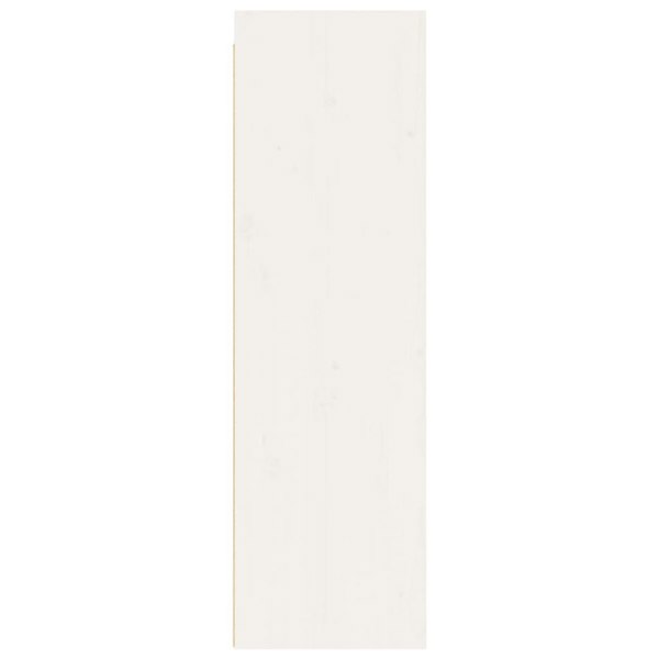 Berkfield Wall Cabinets 2 pcs White 30x30x100 cm Solid Pinewood