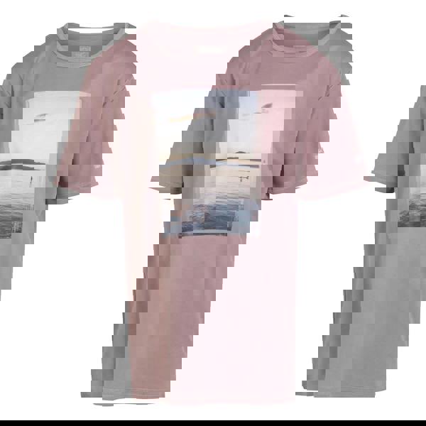 Regatta Childrens/Kids Alvardo VIII Scenery T-Shirt - Heather - 