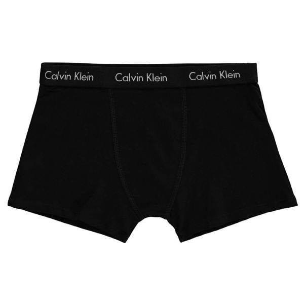 Calvin Klein Mens All-Over Print Boxer Shorts (Pack of 2) - Black - 