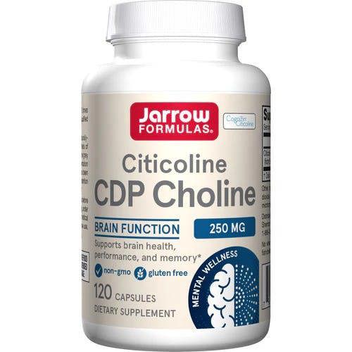 Jarrow Formulas Citicoline CDP Choline, 250mg - 120 caps