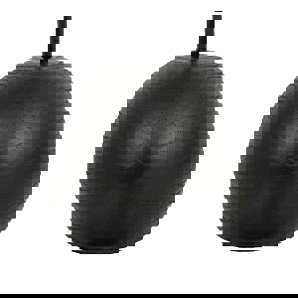 Hill Interiors Cannon Hessian Lamp - Black - 