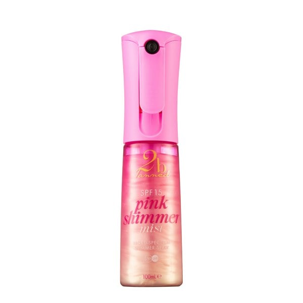 2bTanned Pink Shimmer Mist SPF15