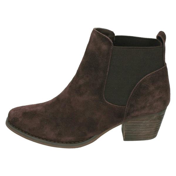 Down to Earth Ladies Down To Earth Mid Heel Ankle Boots