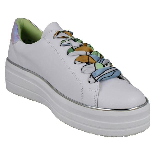 Remonte Ladies Remonte Scarf Lace Platform Trainers D1C06