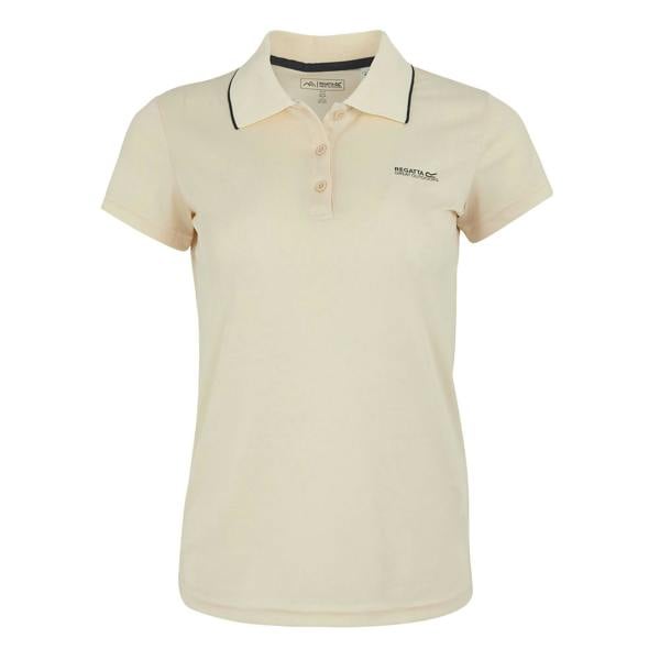 Regatta Womens/Ladies Maverick V Polo Shirt - Light Vanilla