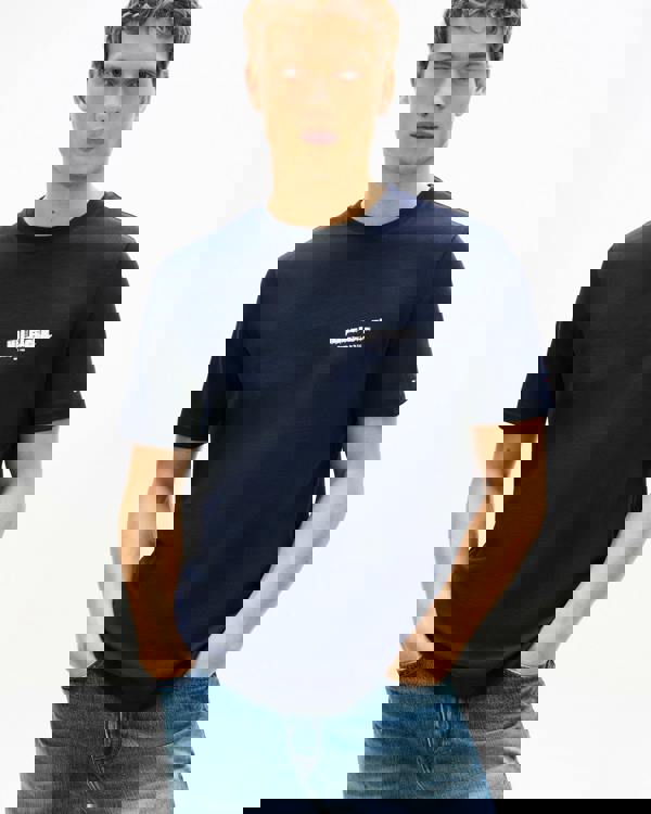 Tommy Hilfiger Photo Print Hilfiger Mens T-Shirt - Desert Sky