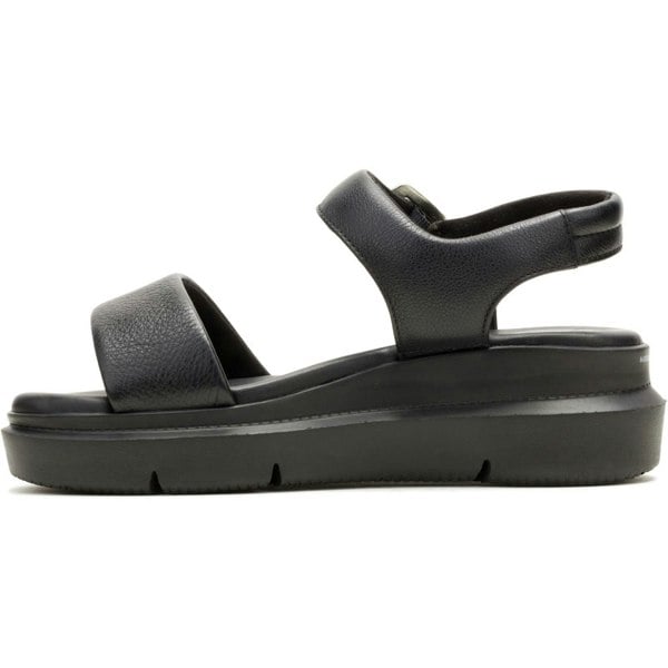 Hush Puppies Uplift Leather Women's Black Sandals