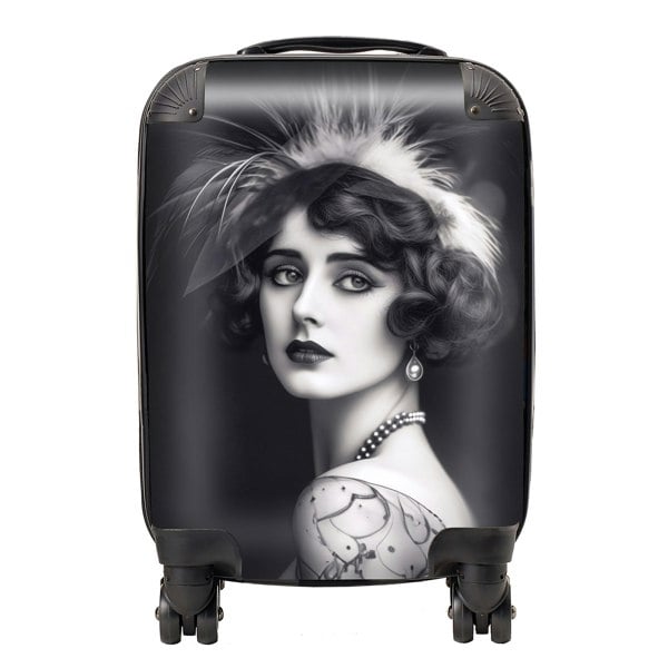 Warren Reed Glamorous Edwardian Showgirl Suitcase