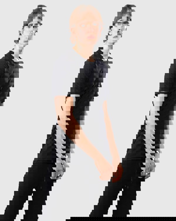 BOSS Orange 3 Pack Classic Regular Fit Crew Neck Mens T-Shirts NOS - White/Navy/Black 984