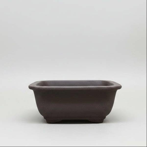 Unglazed Bonsai Pot | Rectangle | 16cm x 12cm x 5cm - Yorkshire Bonsai