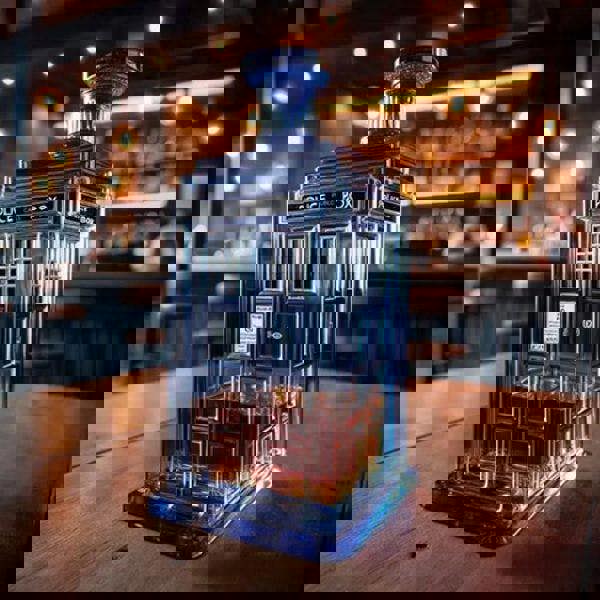 Leaper Phone Booth / Police Call Box Whisky Bottle