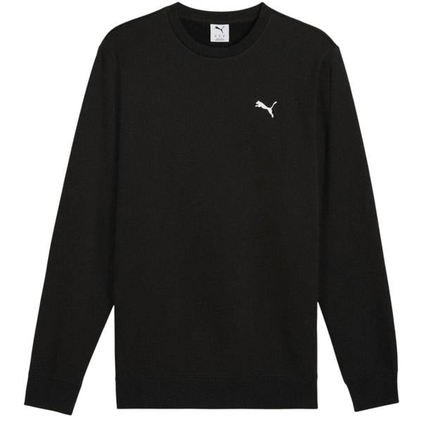 Puma Mens ESS Fleece Sweatshirt - Puma Black - 