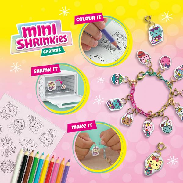 SES Creative Mini Shrinkies - Charms Fashion Party