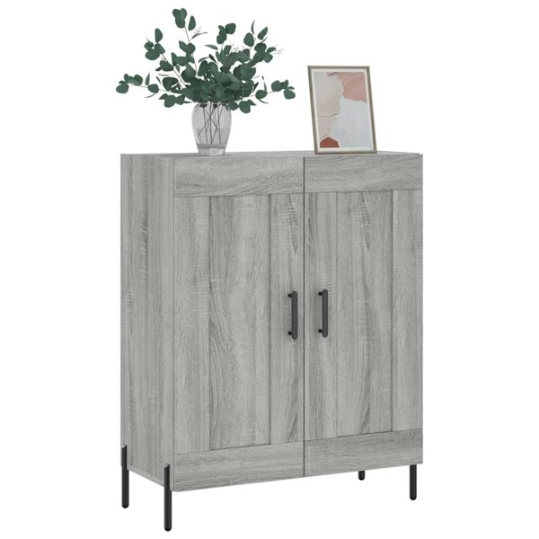 Berkfield Sideboard Grey Sonoma 69.5x34x90 cm Engineered Wood