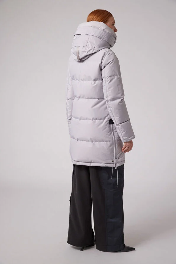 Parajumpers Long Bear Silver Down Jacket