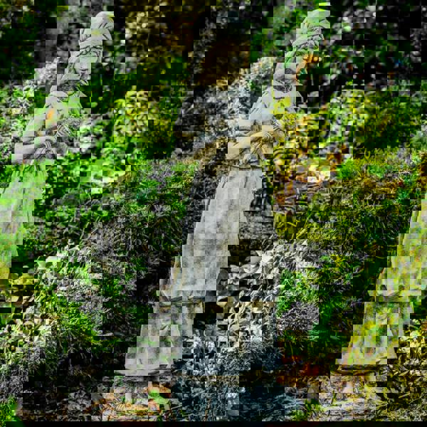 Large Harvest Girl Stone Cast Statue