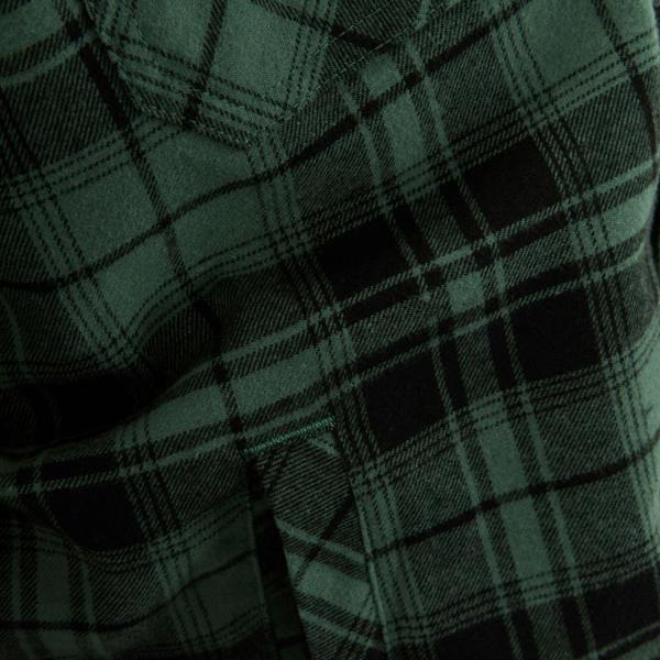 Regatta Mens Spennith Shacket Checked Shirt - Dark Forest/Black - 