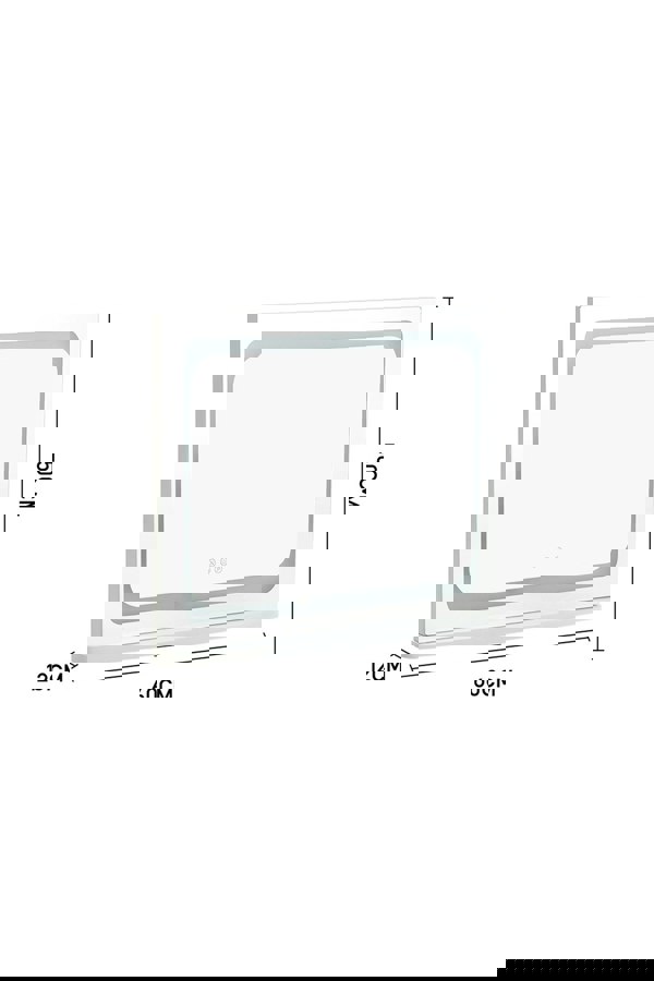 Living and Home Hollywood Dressing Table Lighted Vanity Desktop Makeup Mirror